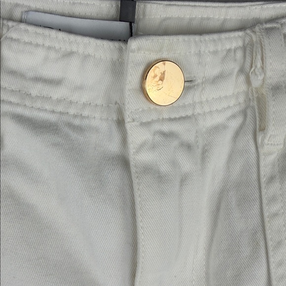 NWT Zara Women's Cream Wide Leg Cotton Pants, Size 2 - Picture 5 of 9